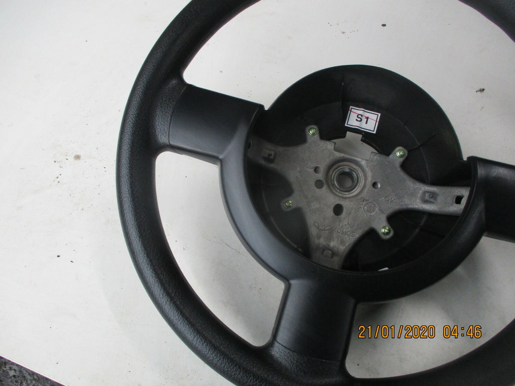 CHEVROLET MATIZ MK2 2009 3 SPOKE STEERING WHEEL ASSEMBLY FM9LABH9H
