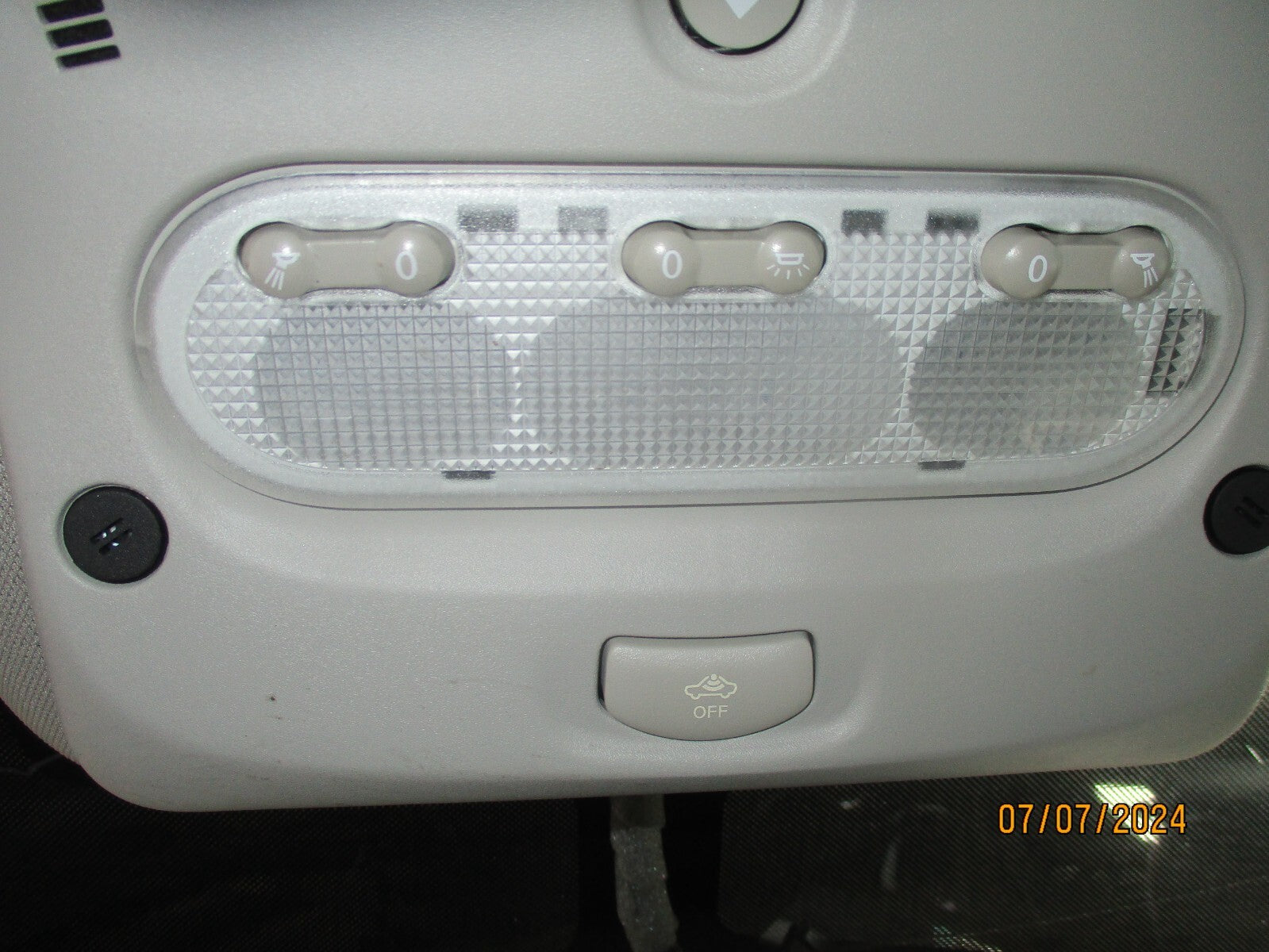 NISSAN QASHQAI J11 2014 FRONT INTERIOR ROOF READING LIGHT