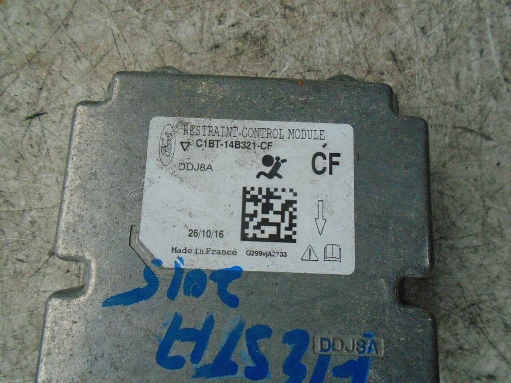 FORD FIESTA MK7 2016 SAFETY BAG CONTROL MODULE C1BT14B321CF