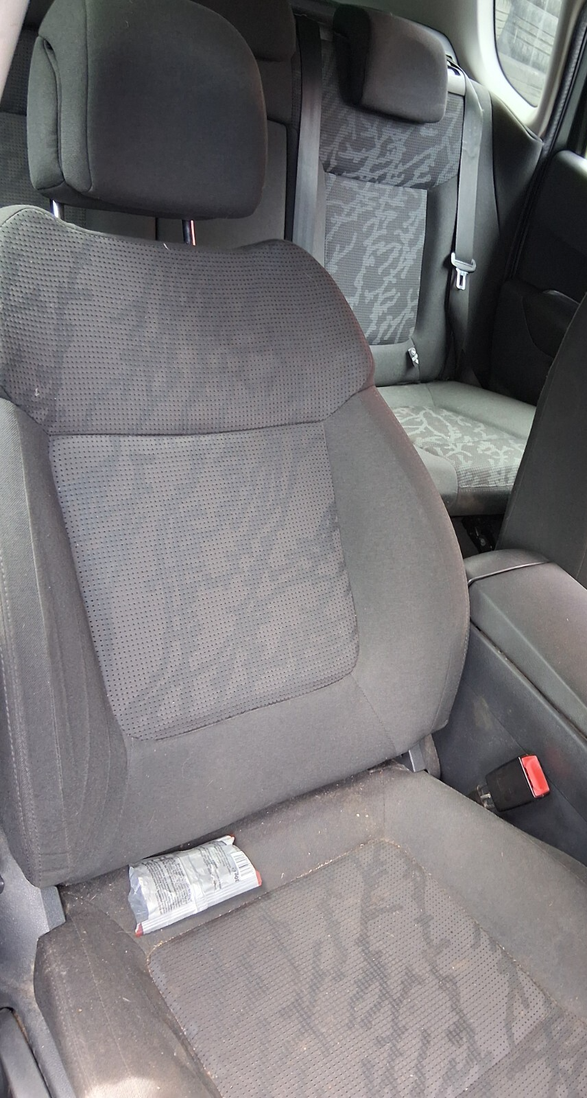 2012 PEUGEOT 3008 MK1 OSF DRIVER SIDE FRONT RIGHT FABRIC COMPLETE SEAT