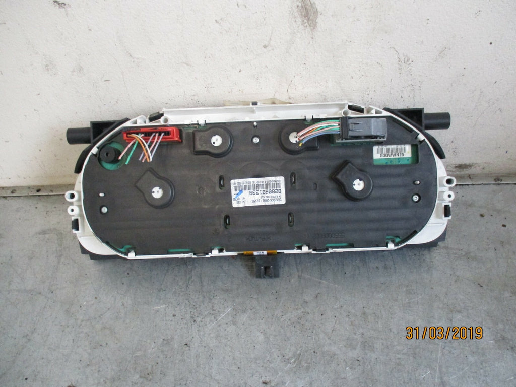 RENAULT LAGUNA MK2 2.0 DCI SPEEDO CLOCK CLUSTER SPEEDOMETER 8200291339