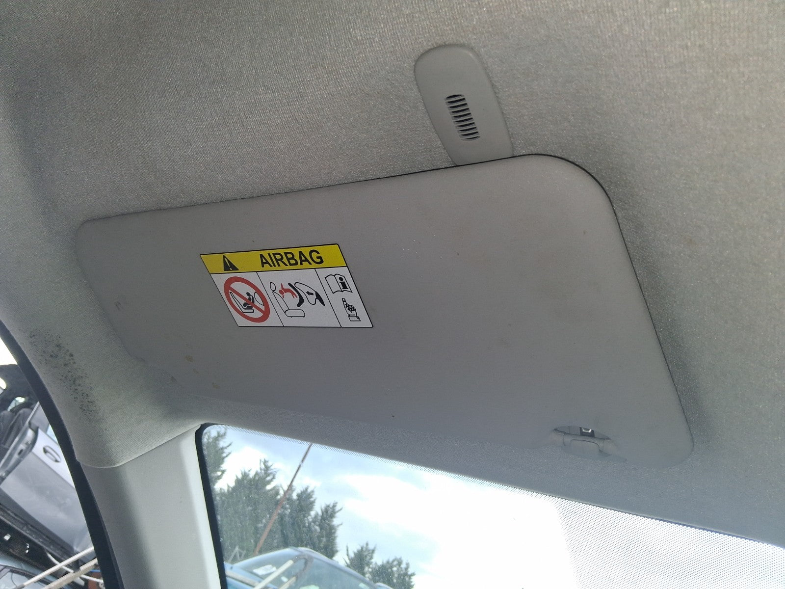 2019 CITROEN DISPATCH VIVARO MK3 NSF PASSENGER SIDE FRONT SUN VISOR SHADE