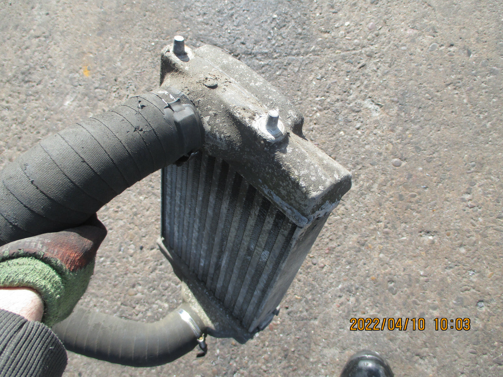 CHRYSLER VOYAGER 2002 RADIATOR INTERCOOLER HEAT EXCHANGER 868503A