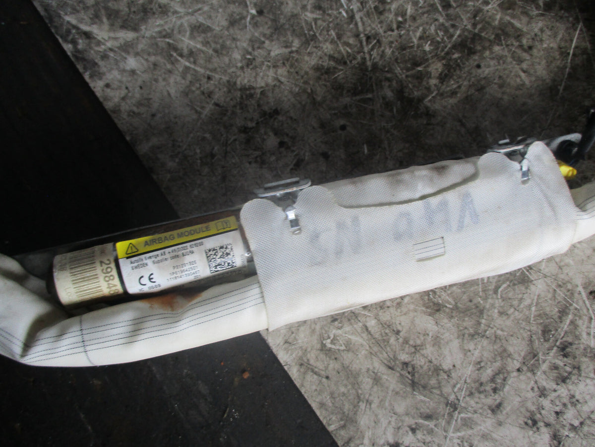 VOLVO V40 2013 NS PASSENGER SIDE ROOF CURTAIN SAFETYBAG P31291326