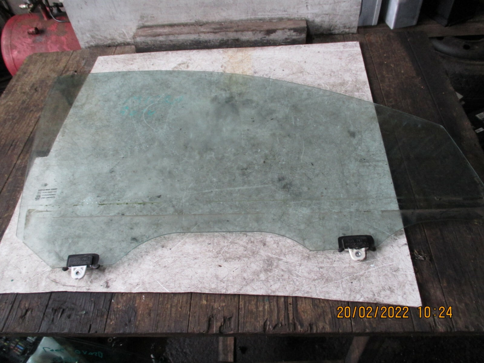 NISSAN MICRA 2014 MK4 FRONT DRIVER SIDE WINDOW GLASS
