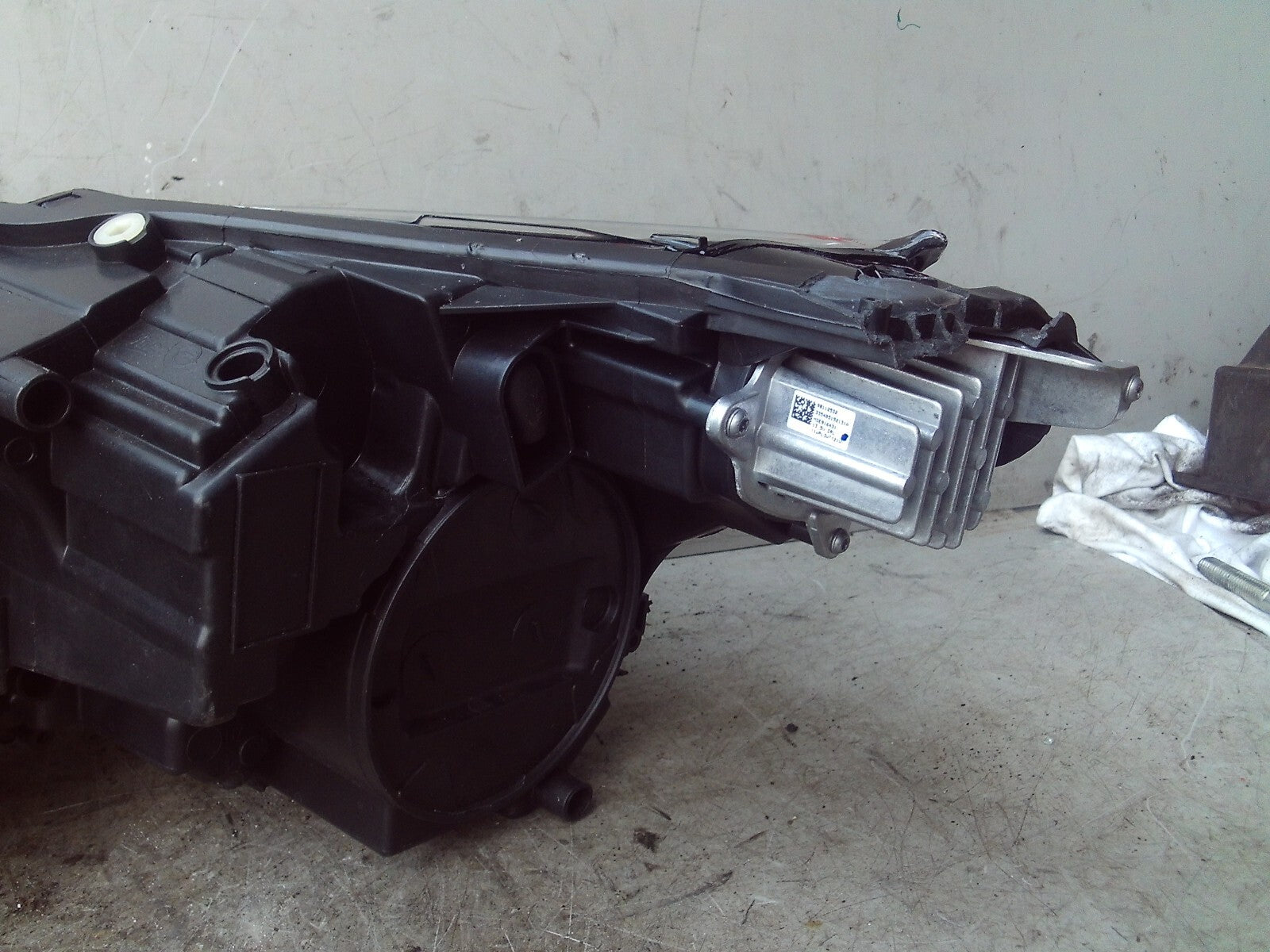 2024 VAUXHALL CROSSLAND X OSF DRIVER SIDE HEADLIGHT SPARE OR REPAIR YQ00351280