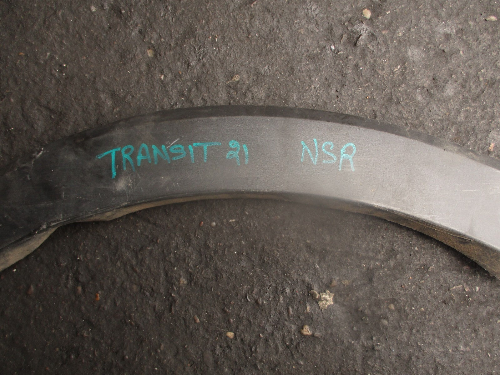 2021 FORD TRANSIT 350 MK8 NSR PASSENGER REAR LEFT WHEEL ARM TRIM BK31V280K97AHW