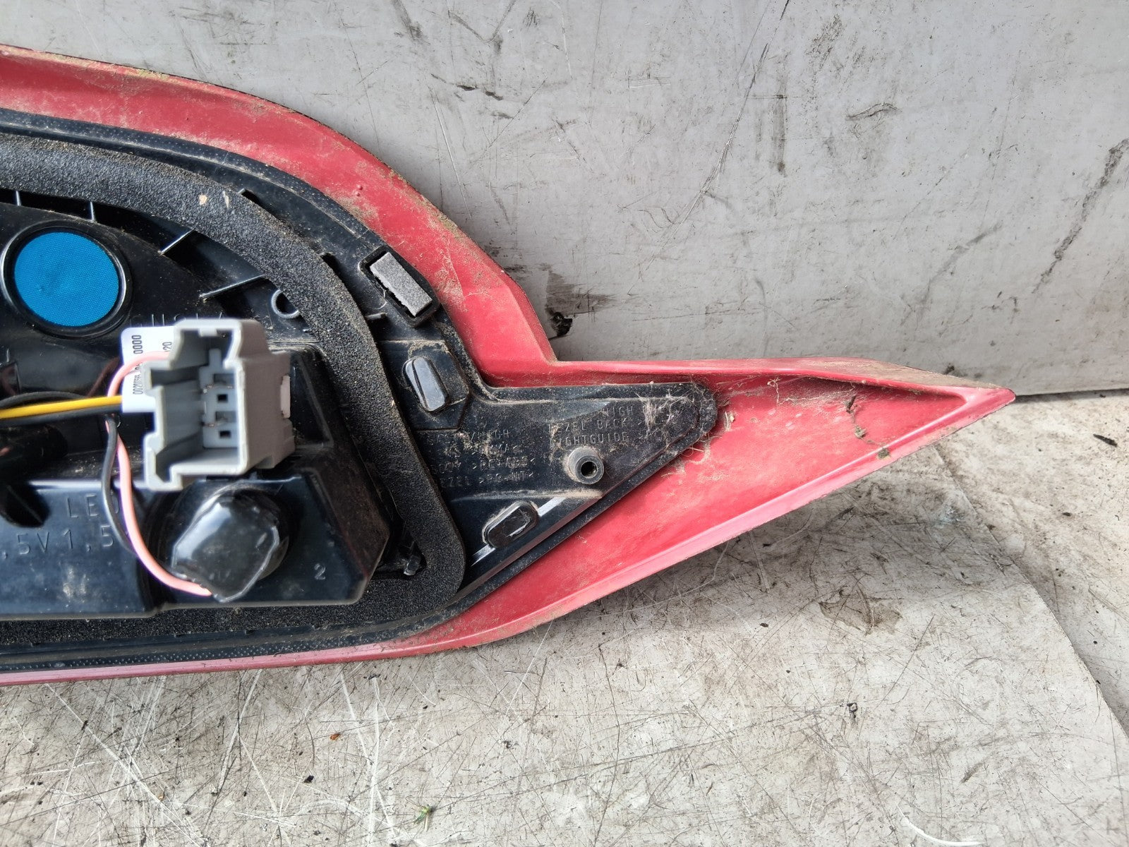 FORD FIESTA 2021 MK8 3 DOOR OSR DRIVER SIDE REAR RIGHT INNER TAIL LIGHT