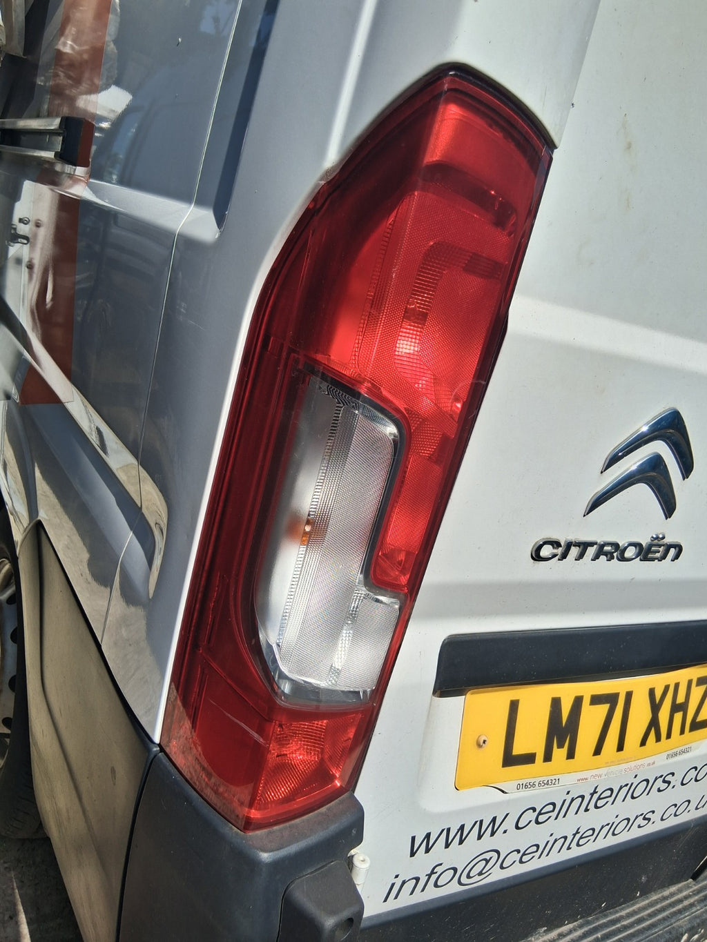 2021 CITROEN RELAY MK3 NSR PASSENGER SIDE REAR TAIL LIGHT