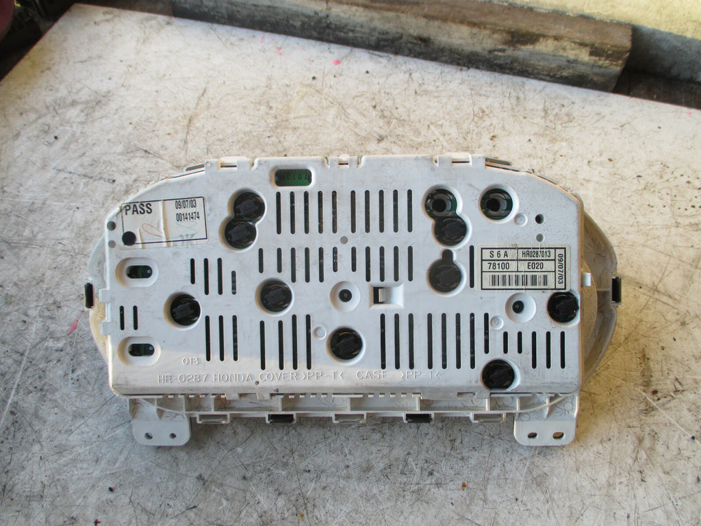 HONDA CIVIC 2005 1.6 PETROL SPEEDOMETER INSTRUMENT CLUSTER 78100E020