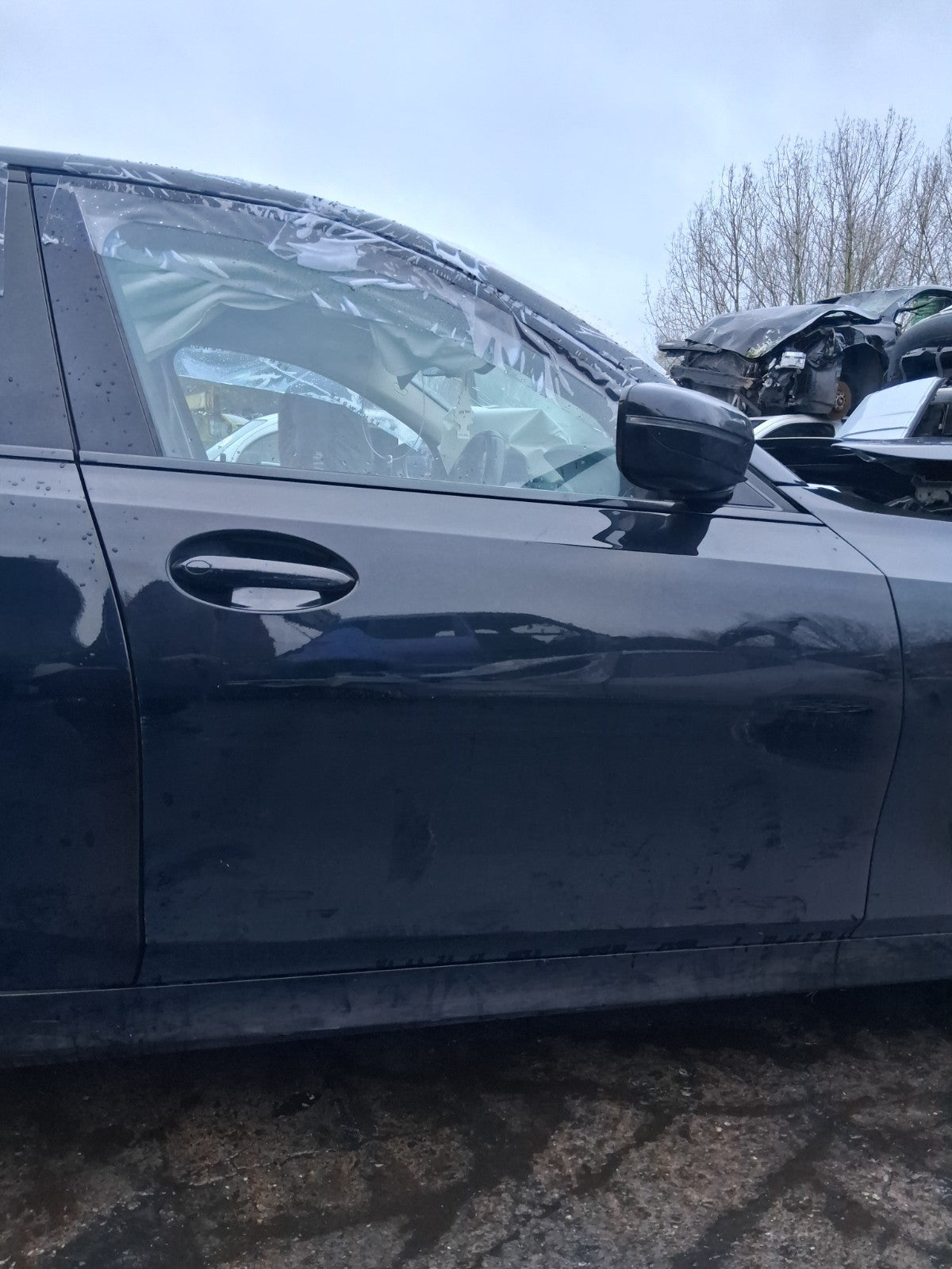 2019 BMW 3 SERIES SALOON G20 OSF DRIVER SIDE FRONT BARE DOOR BLACK SAPPHIRE 475