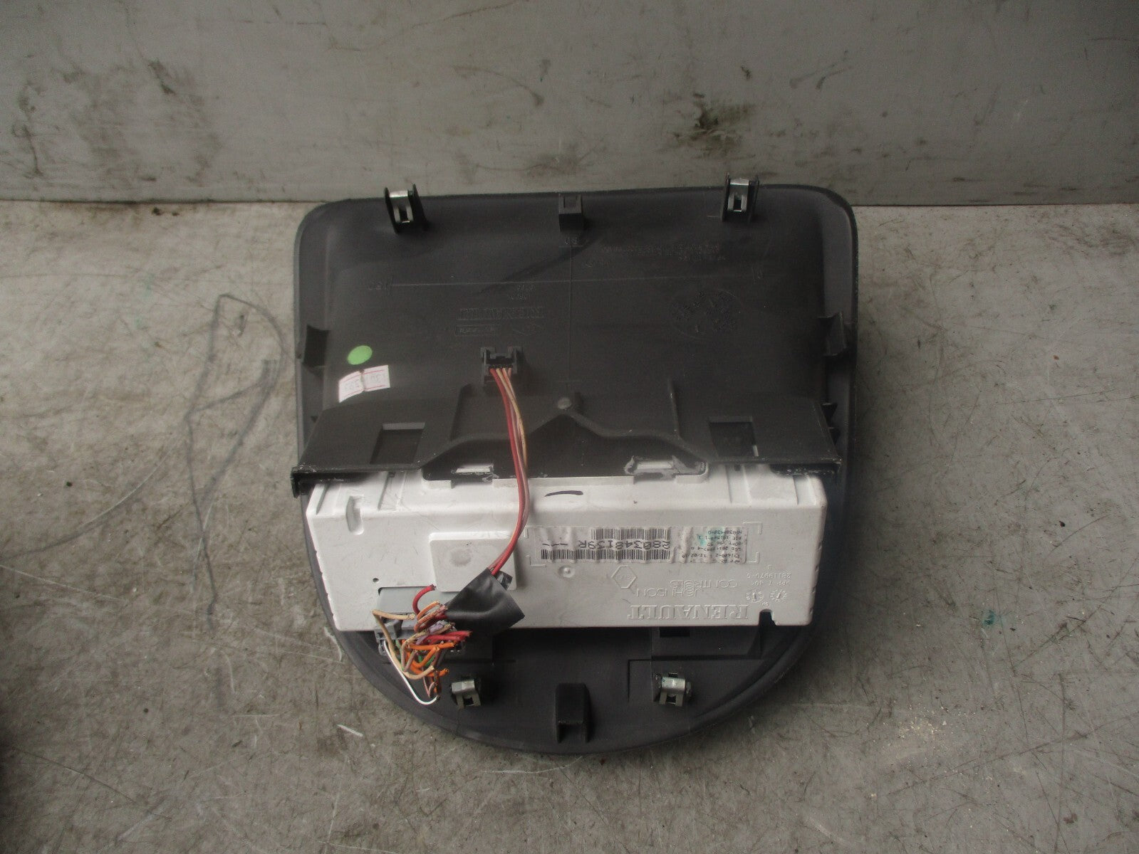 2010 RENAULT CLIO MK3 MULTIFUNCTION CLOCK DISPLAY SCREEN UNIT 280348139R