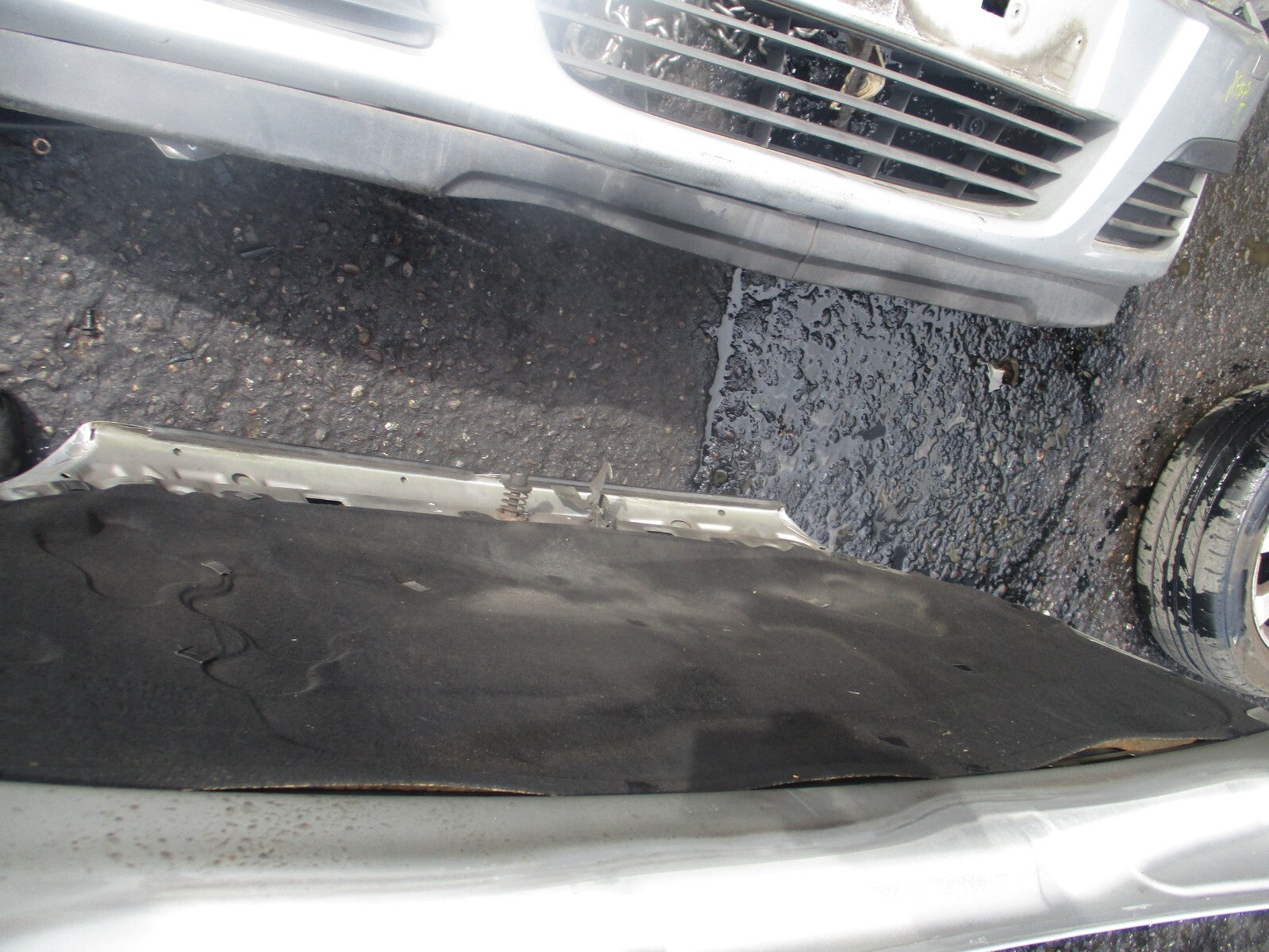 VAUXHALL ASTRA H 2008 5 DOOR FRONT BONNET HOOD PANEL SILVER Z157