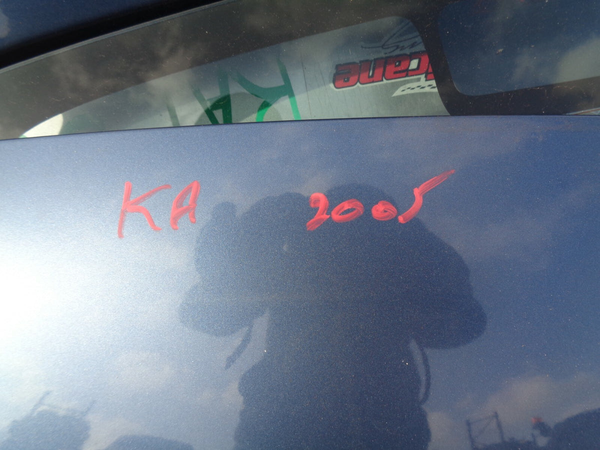 FORD KA 2005 COMPLETE FRONT BONNET HOOD BLUE
