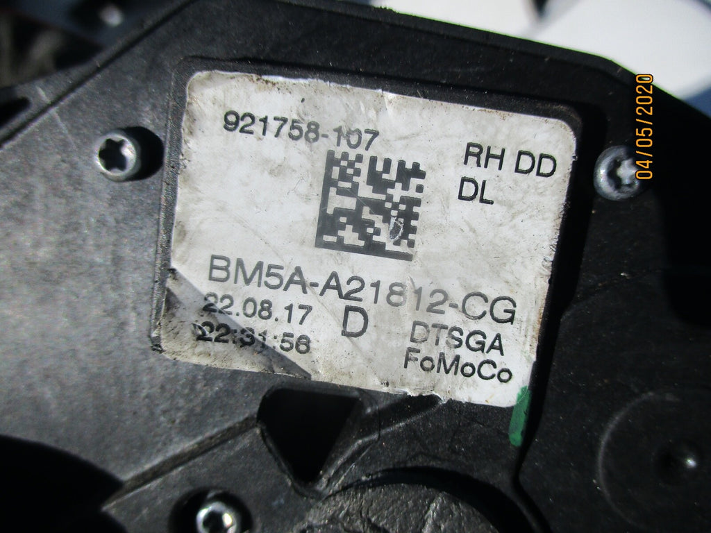 FORD FOCUS MK3 2015 DRIVER OFF SIDE FRONT DOOR LOCK MECHANISM BM5AA21812CG