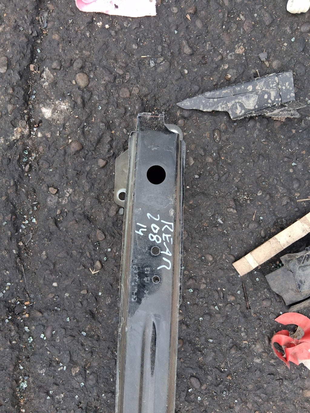 2014 PEUGEOT 208 MK1 5 DOOR REAR BUMPER REINFORCEMENT CRASH BAR