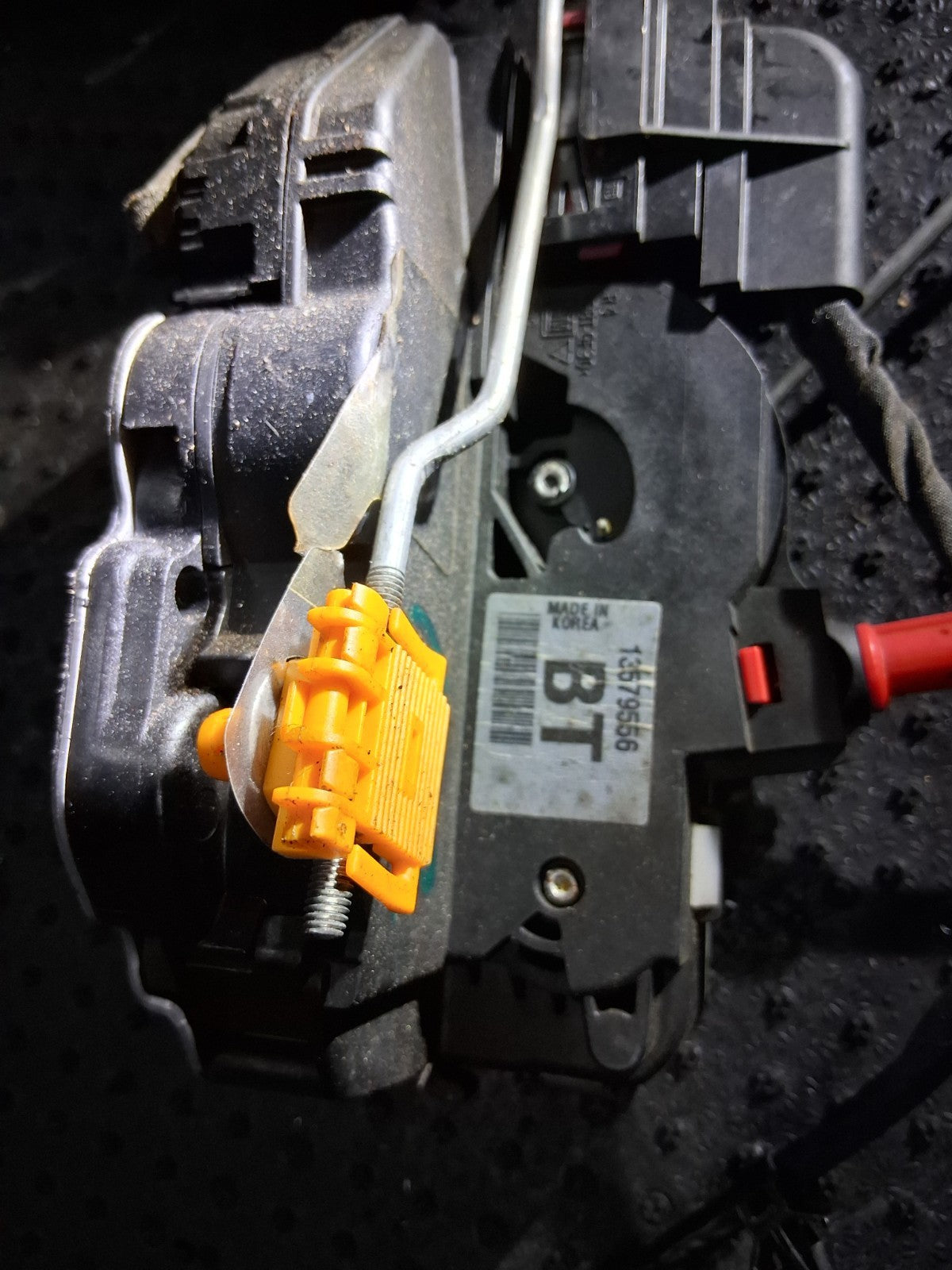 2018 VAUXHALL ZAFIRA C OSR DRIVER SIDE REAR RIGHT DOOR LOCK MECHANISM 13579556