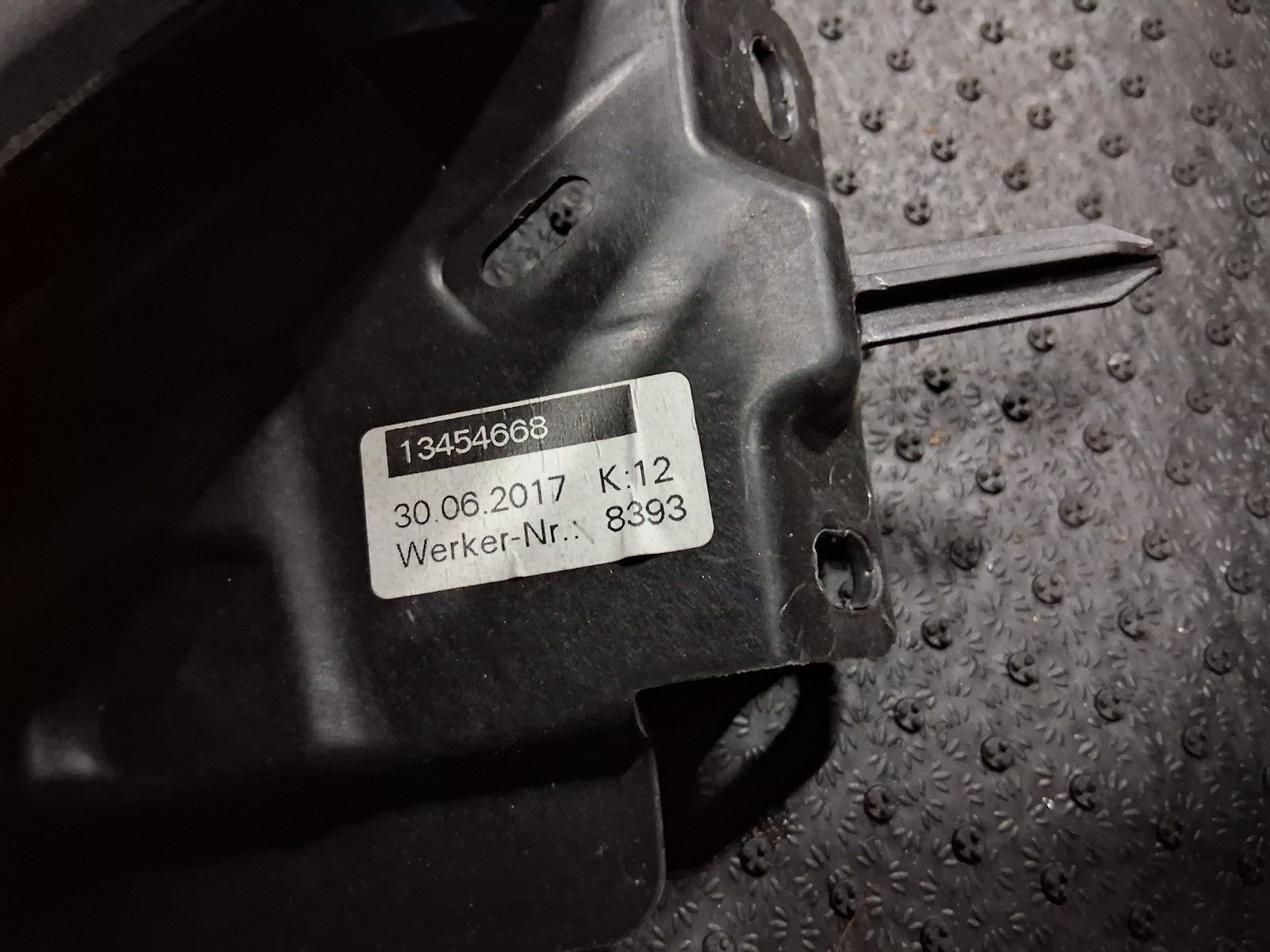2018 VAUXHALL ZAFIRA C FRONT WINDSCREEN WASHER BOTTLE RESERVOIR 13260579