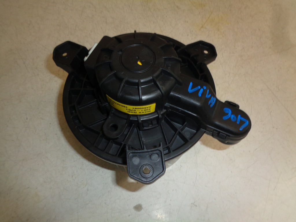 VAUXHALL VIVA 2017 INTERIOR HEATER BLOWER FAN MOTOR 40510751