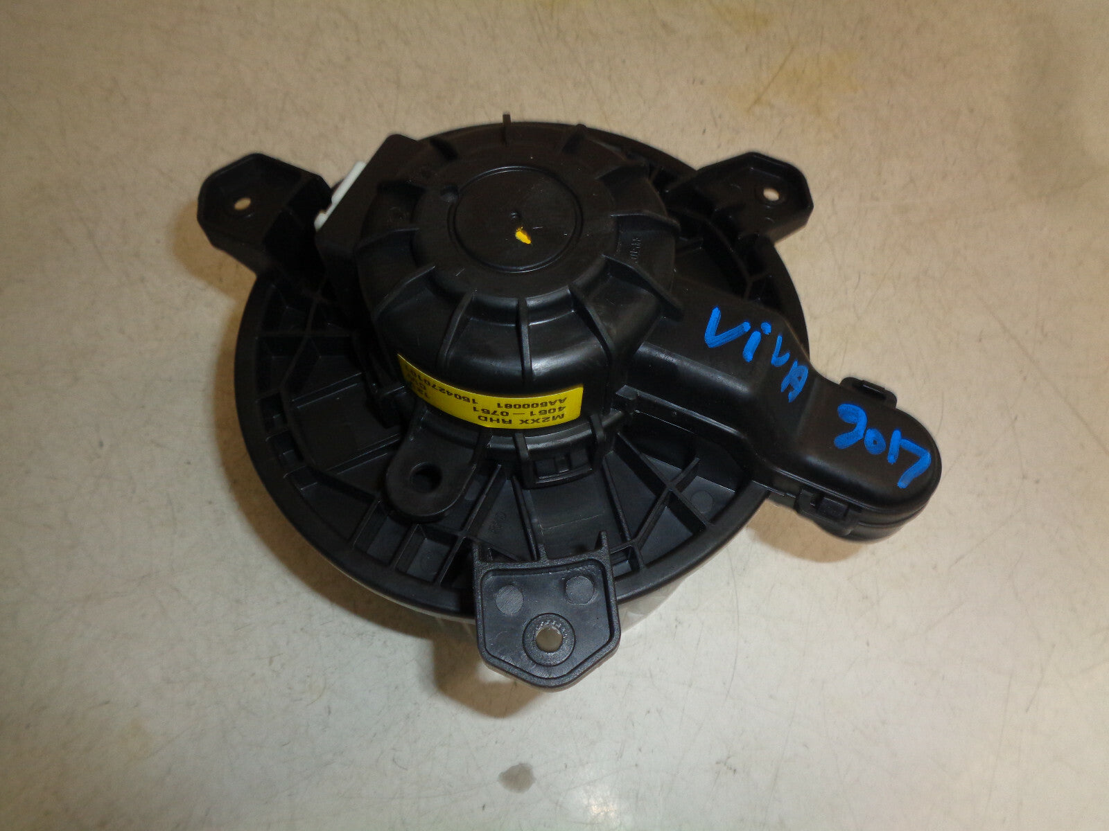 VAUXHALL VIVA 2017 INTERIOR HEATER BLOWER FAN MOTOR 40510751