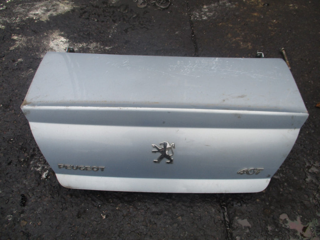 2007 PEUGEOT 407 MK1 REAR COMPLETE TAILGATE BOOTLID BLUE