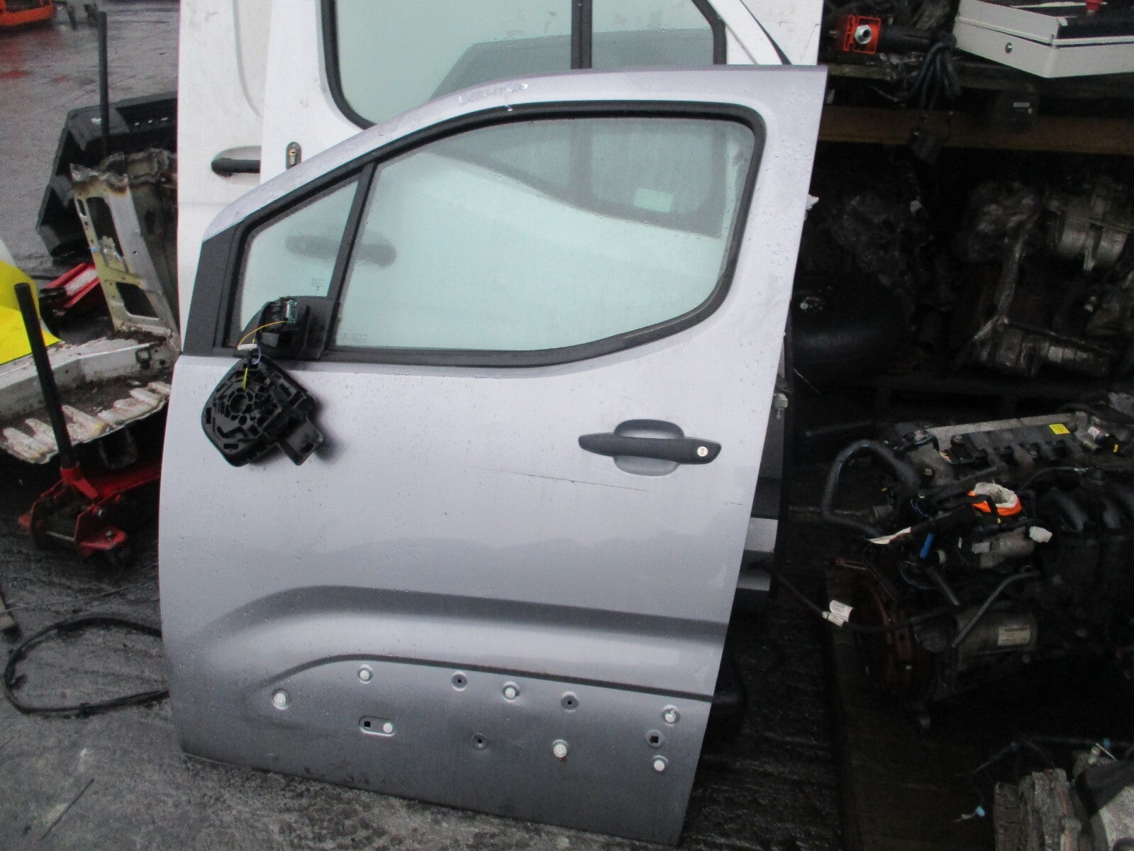 2019 CITROEN BERLINGO MK3 K9 NSF PASSENGER SIDE FRONT BARE DOOR GREY