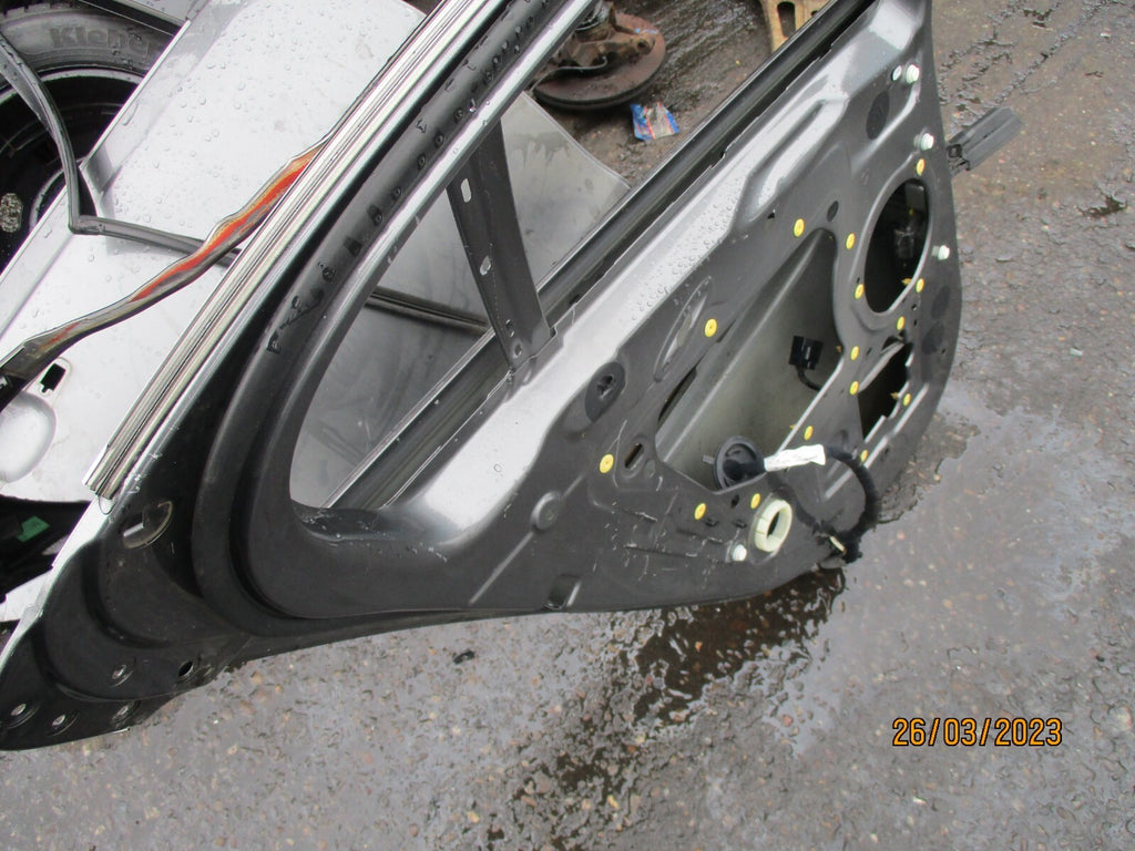 JAGUAR XE 2017 NSR PASSENGER SIDE REAR BARE DOOR AMMONITE GREY