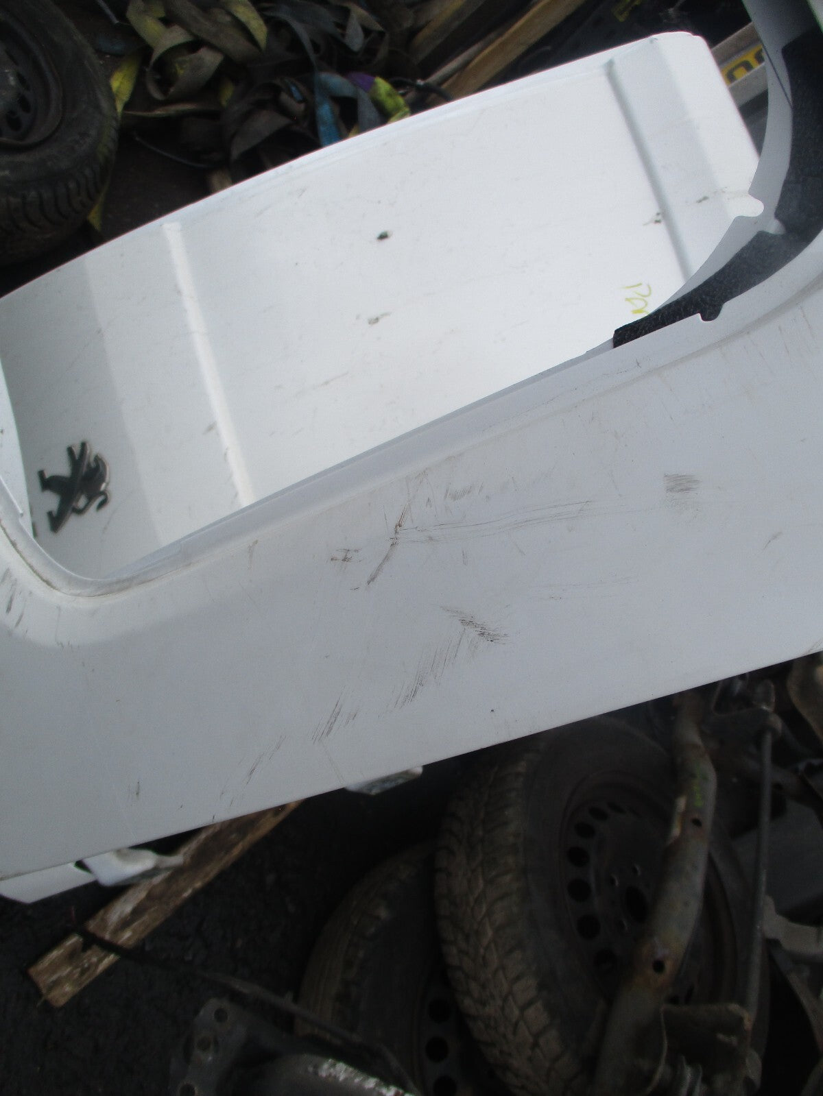 2019 PEUGEOT PARTNER MK3 K9 NSF PASSENGER SIDE FRONT BARE DOOR WHITE