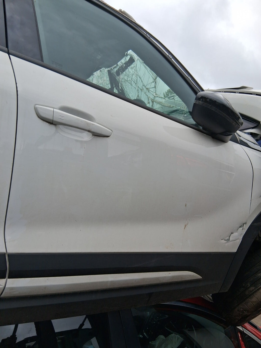 2024 VAUXHALL MOKKA B MK2 OSF DRIVER SIDE FRONT RIGHT BARE DOOR ARCTIC WHITE EWP