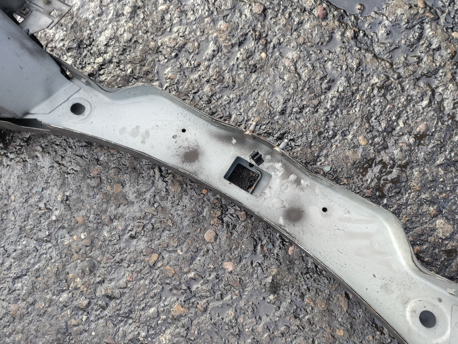 2009 JAGUAR XF X250 FRONT SLAM PANEL TOP BONNET LOCK RADIATOR SUPPORT BAR