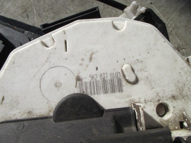 2013 VOLKSWAGEN GOLF MK7 LOCK MECH AND DOOR HANDLE BRACKET 5K2837016D 5N0837885H