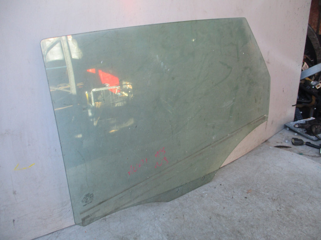 AUDI A3 8V 2013 HATCHBACK NSR PASSENGER SIDE REAR WINDOW GLASS