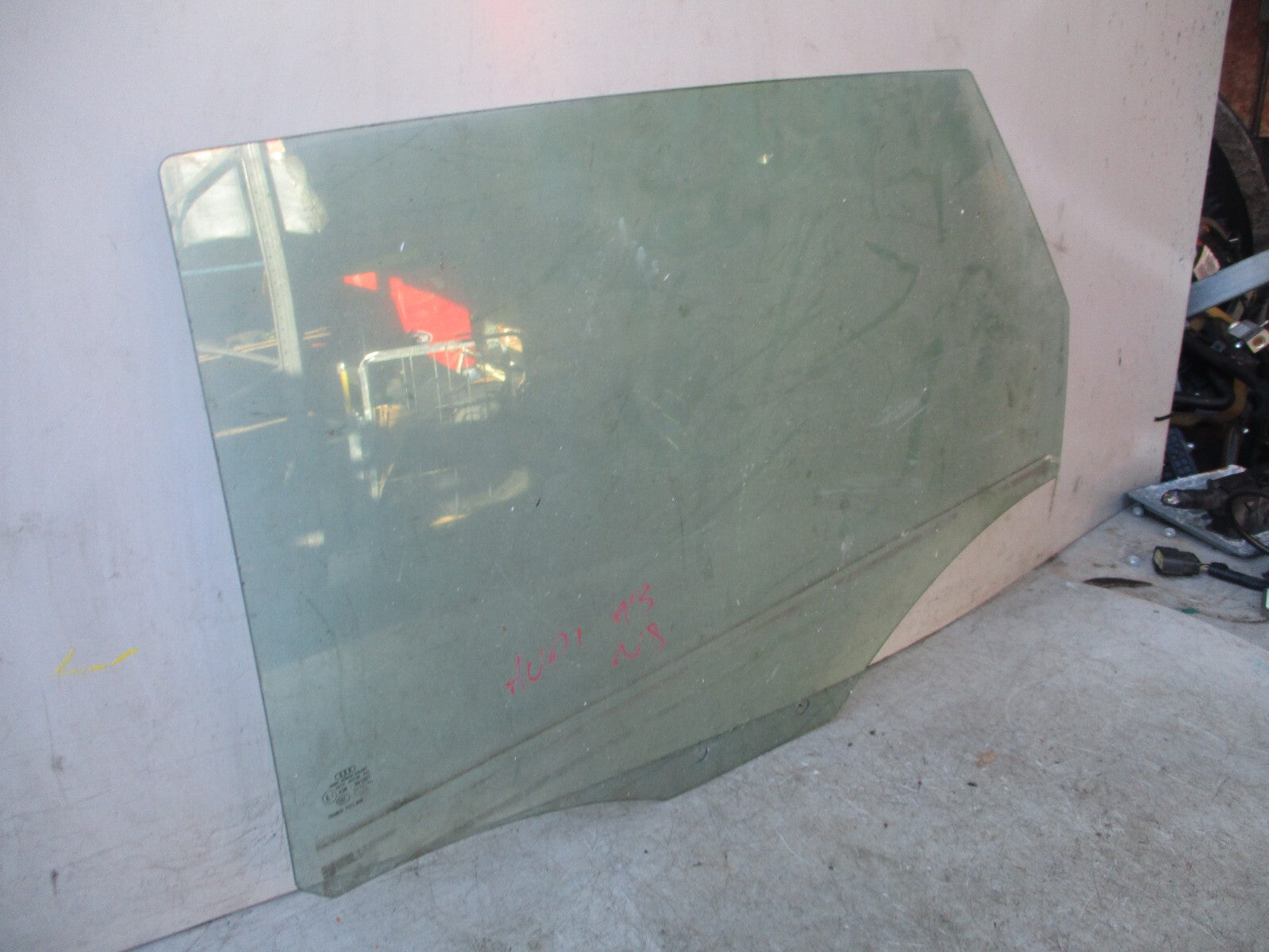 AUDI A3 8V 2013 HATCHBACK NSR PASSENGER SIDE REAR WINDOW GLASS
