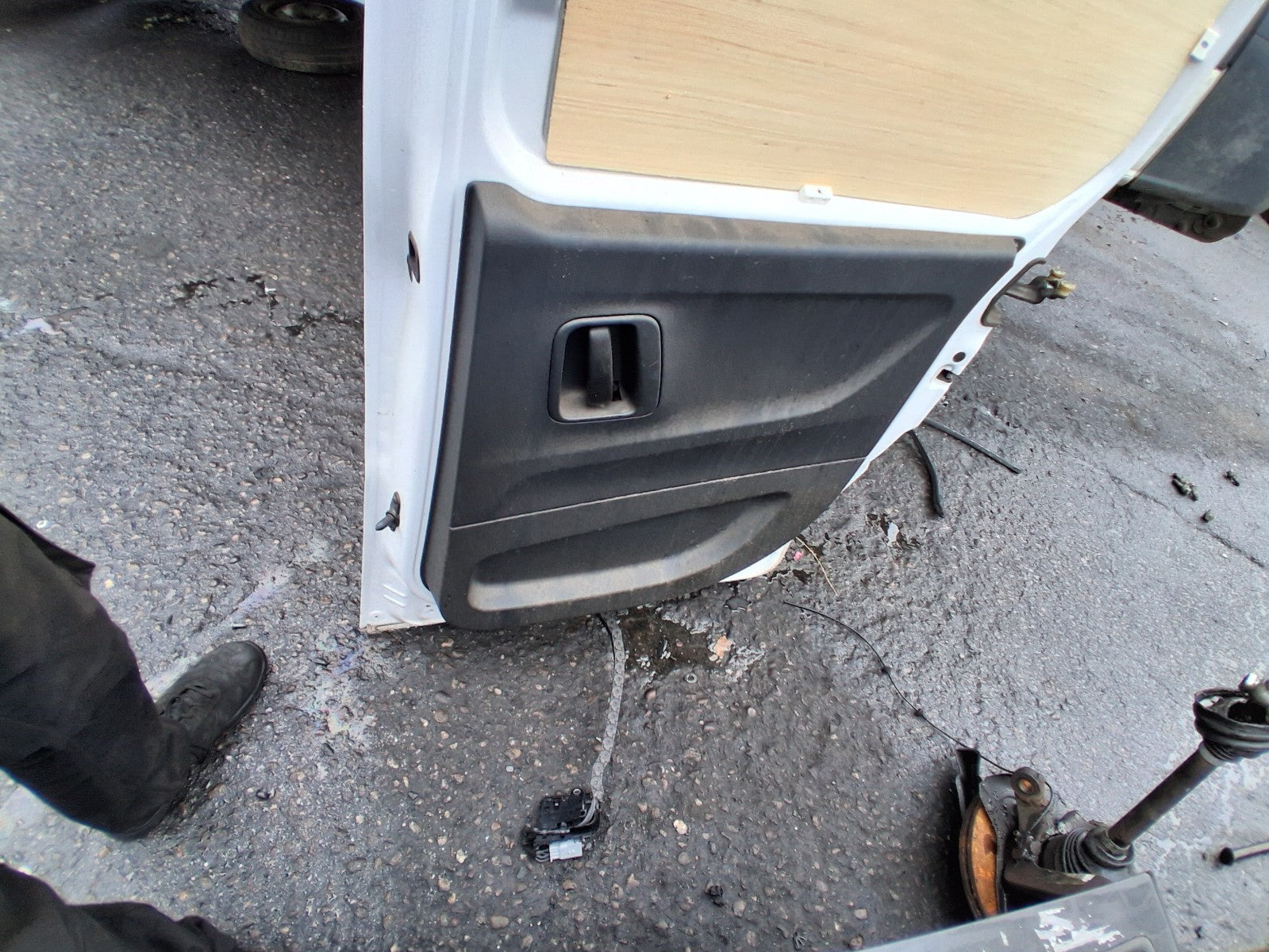 2023 CITROEN BERLINGO MK3 OS DRIVERS SIDE SLIDING LOADING DOOR WHITE