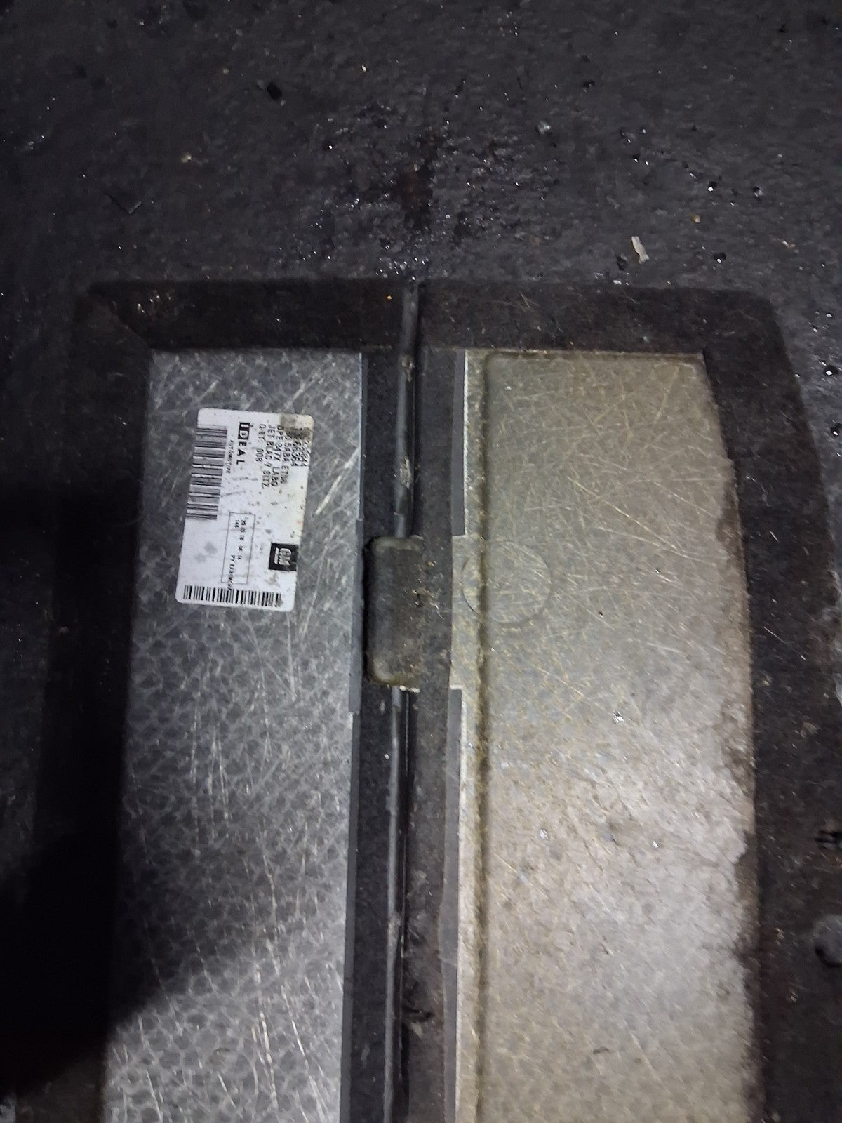2018 VAUXHALL ZAFIRA C REAR BOOT FLOOR CARPET LINER 13366364