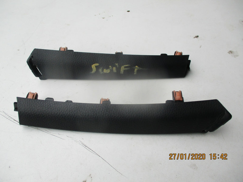 SUZUKI SWIFT MK3 2015 2 CENTRE CONSOLE PLASTIC TRIM COVER STRIP 73854-68L0 73853