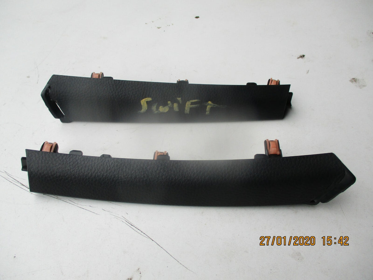 SUZUKI SWIFT MK3 2015 2 CENTRE CONSOLE PLASTIC TRIM COVER STRIP 73854-68L0 73853