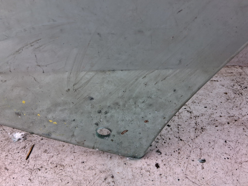 2009 JAGUAR XF X250 NSF PASSENGER SIDE FRONT LEFT WINDOW GLASS 43R001605