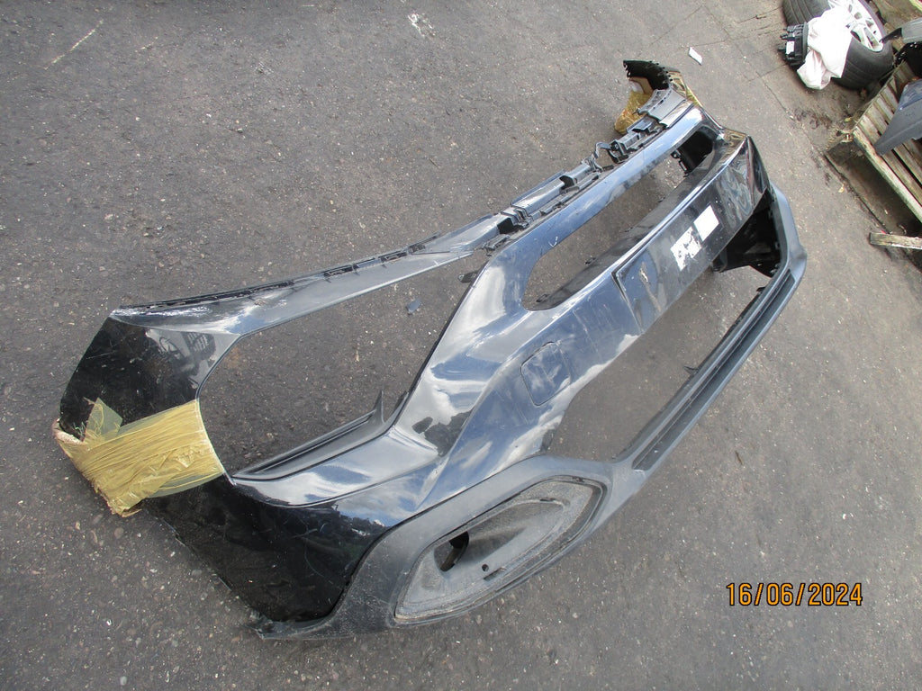 CITROEN C4 MK3 2021 FRONT BUMPER WITH DIFFUSER IN BLACK