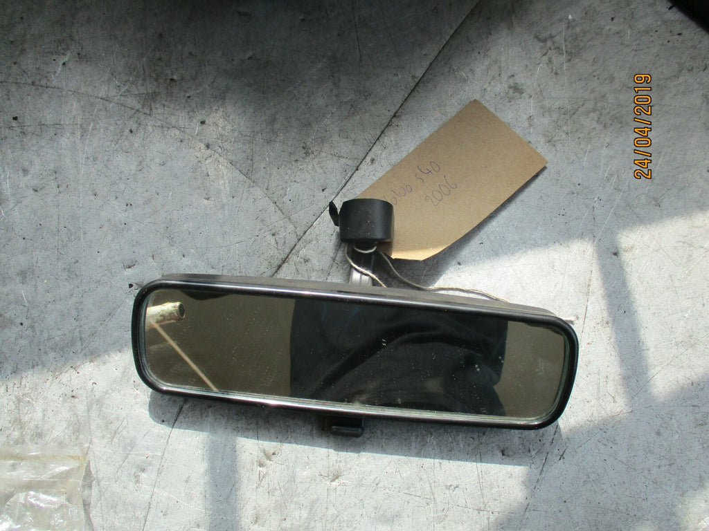 VOLVO S40 MK2 BLACK REAR VIEW MIRROR