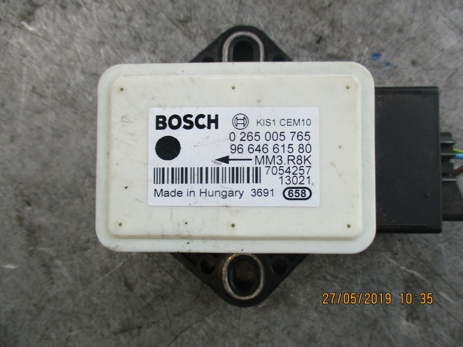 PEUGEOT 308 MK1 YAW RATE SENSOR 9664661580