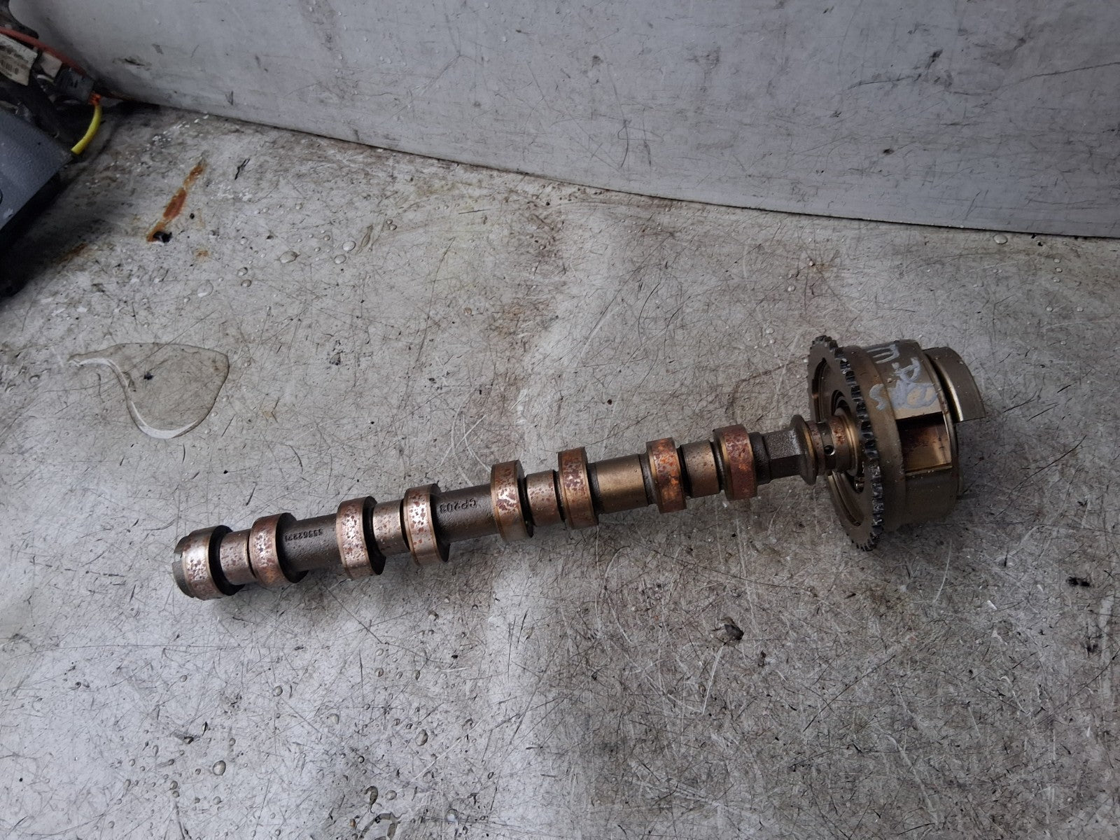 2018 VAUXHALL CORSA E PAIR OF CAMSHAFTS INLET 55562231