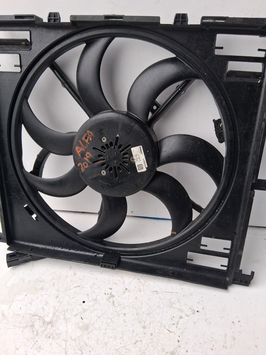 2019 ALFA ROMEO ENGINE COOLING RADIAOR FAN 50558619