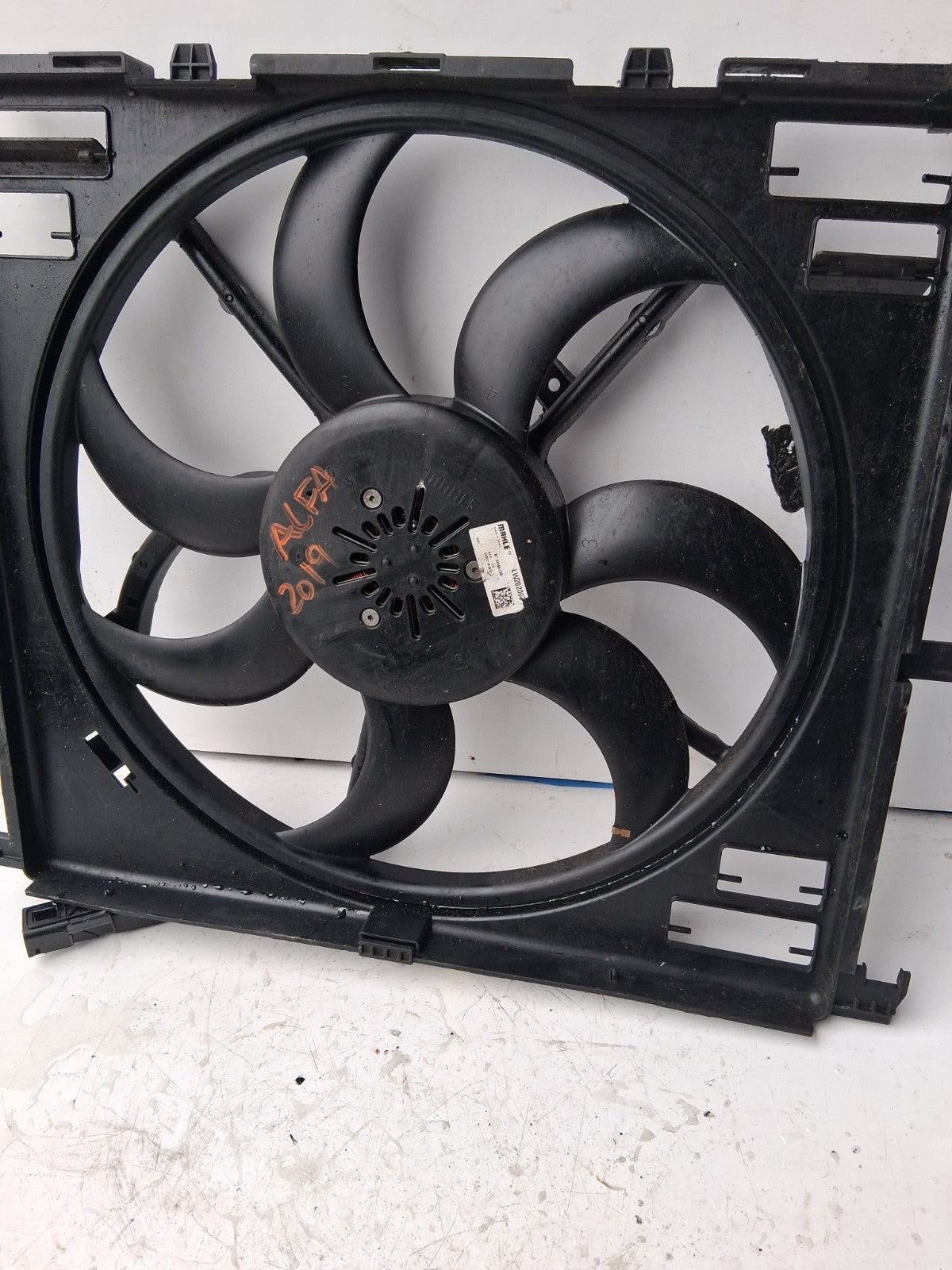 2019 ALFA ROMEO ENGINE COOLING RADIAOR FAN 50558619