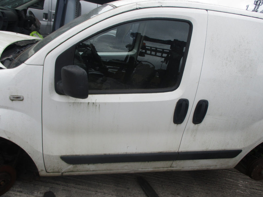 FIAT FIORINO 2011 NSF PASSENGER SIDE FRONT BARE DOOR WHITE