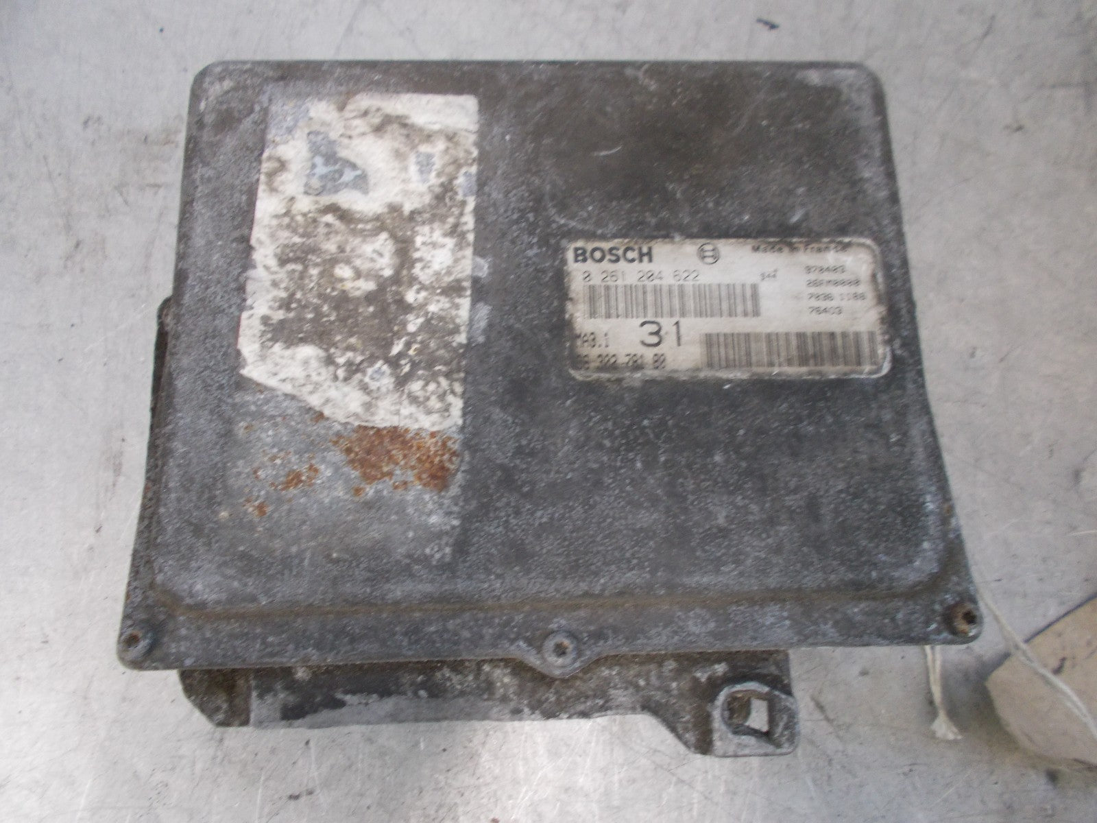 1997 PEUGEOT 106 MK2 1.1 PETROL ENGINE ECU 0261204622 9630278180