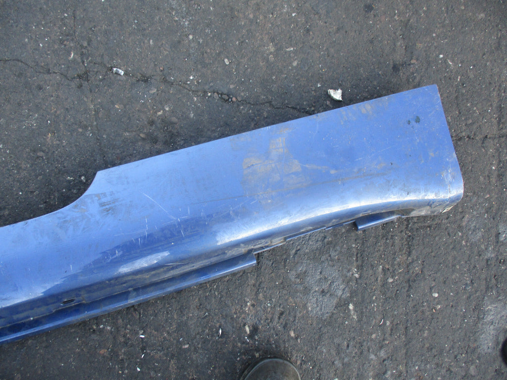 AUDI A4 B7 CONVERTIBLE CABRIOLET NS PASSENGER SIDE LEFT SIDE SKIRT BLUE