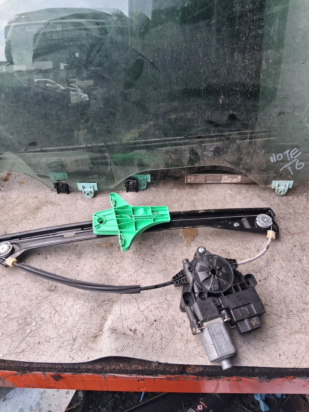 2023 VW VOLKSWAGEN TIGUAN NSR PASSENGER REAR WINDOW MOTOR REGULATOR 5NA839461C