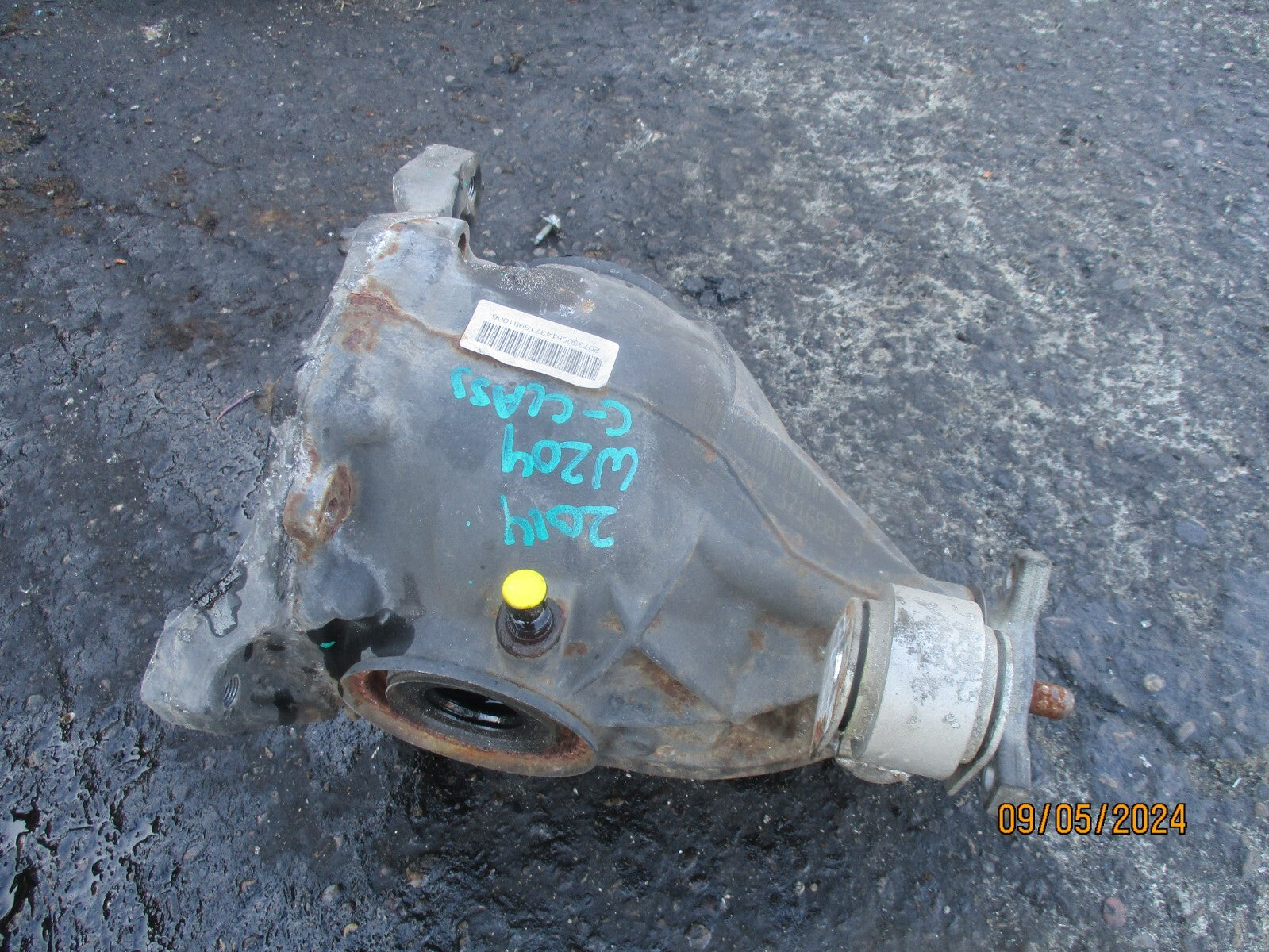 MERCEDES BENZ C CLASS W204 2014 2.1 DIESEL REAR DIFF DIFFERENTIAL A2093510205