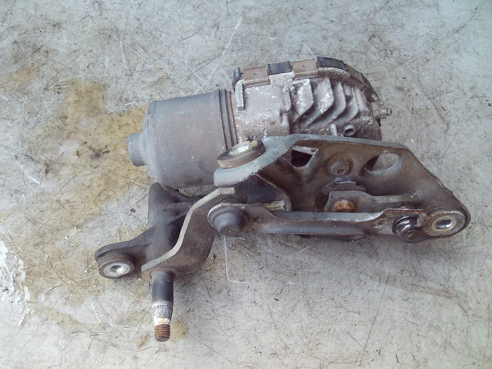 2007 PEUGEOT 407 WINDSCREEN WIPER MOTOR 9661812180
